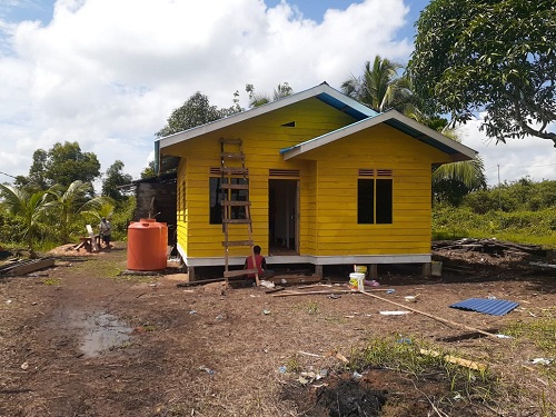 Rehab Rumah Warga, Kapolres Meranti : Secepatnya Diserahkan